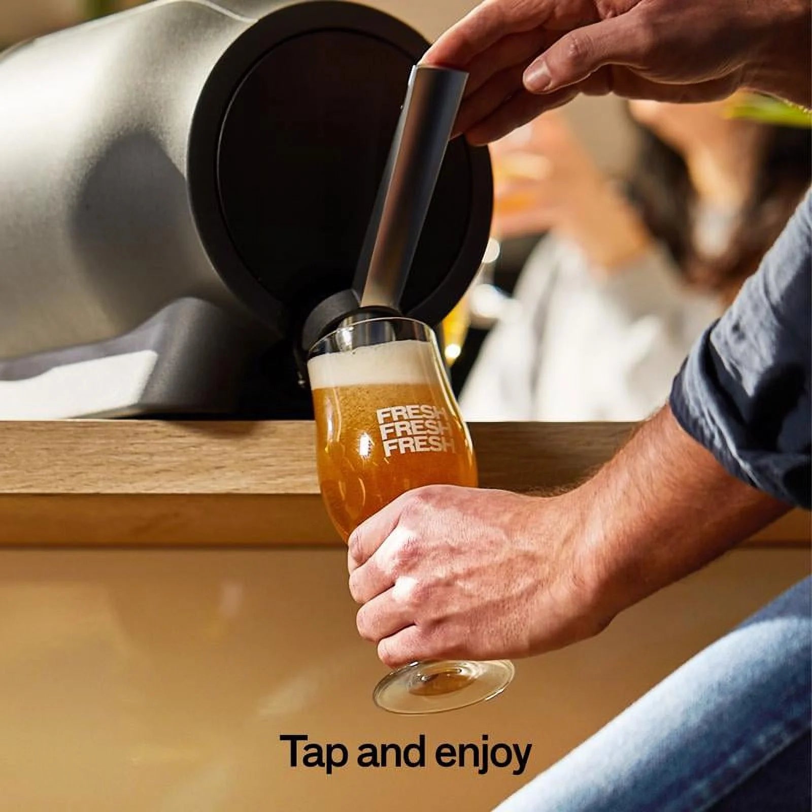 BEER  MCHN GRY 14"(Pack of 1)