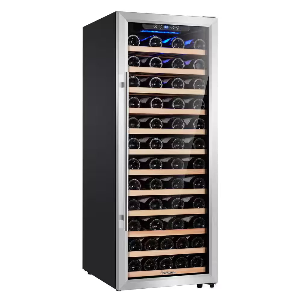 80 Bottle Single Zone Freestanding Compressor Wine Cooler