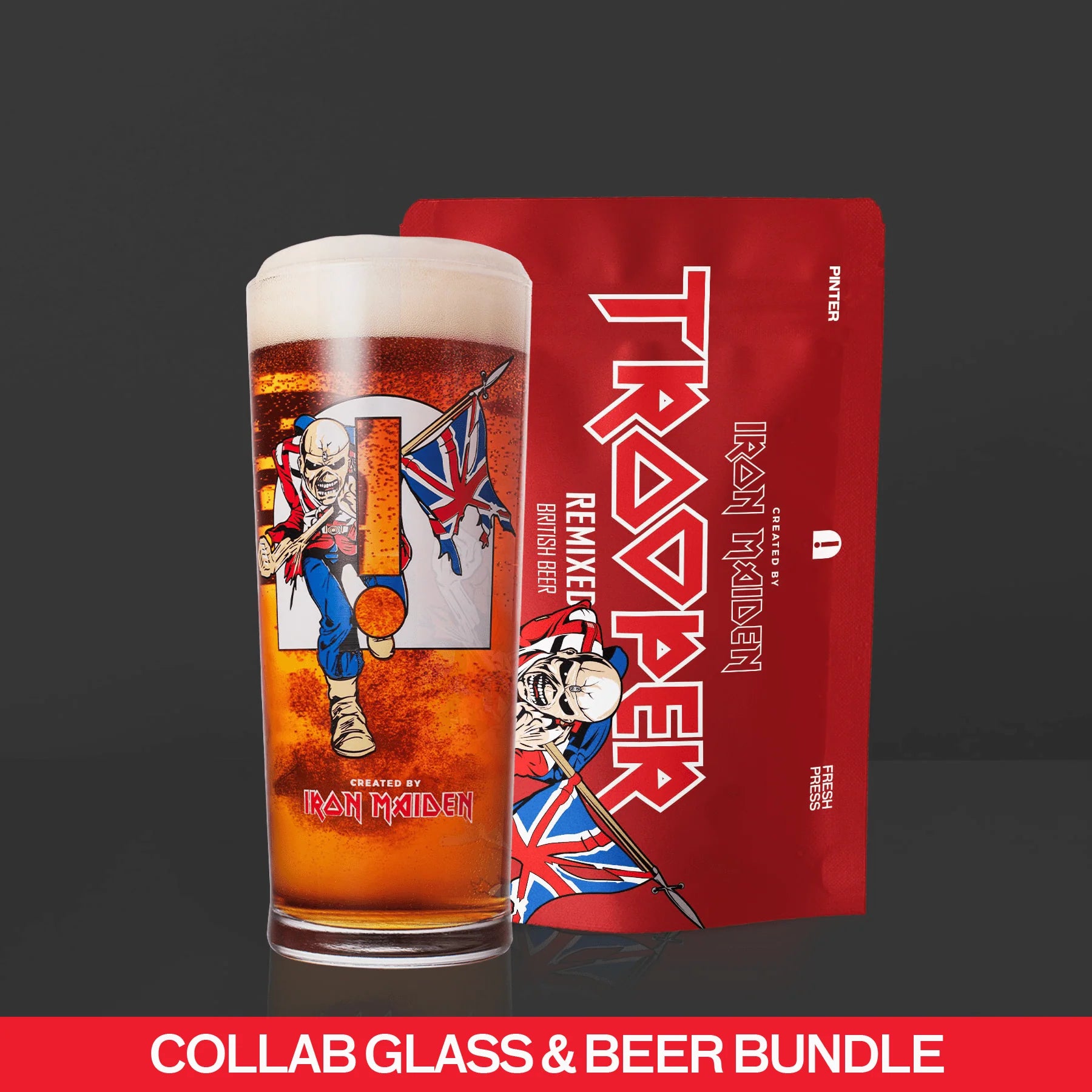 Trooper Remixed + Glass Bundle